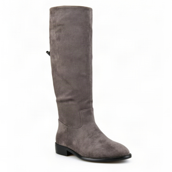 lady's high boots textile grey 0162096