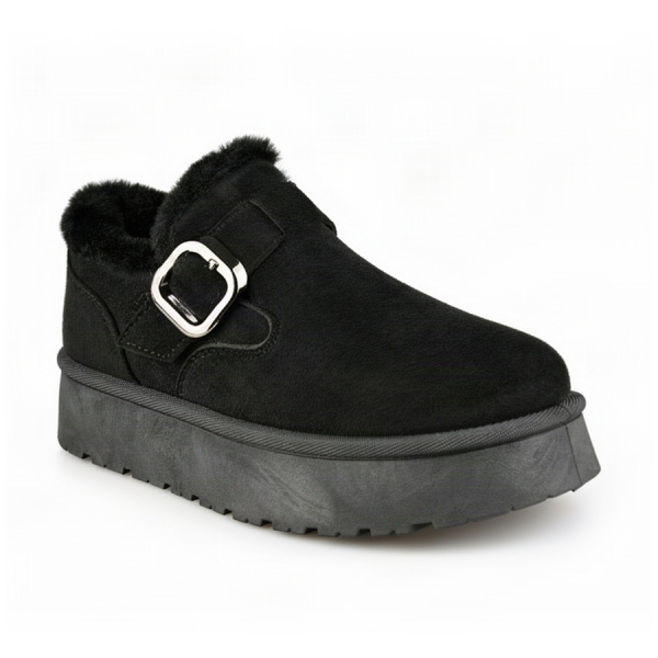 lady's shoes textiles black 0162979
