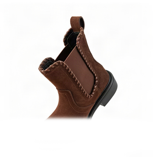 lady's boots genuin leather brown 0162674