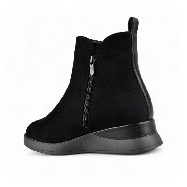 lady's boots textile black 0162467
