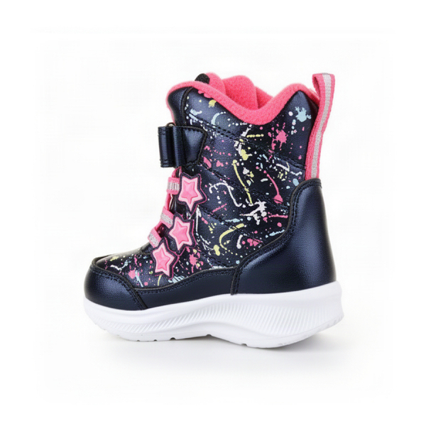 kids boots synthetic leather dark blue 0162288
