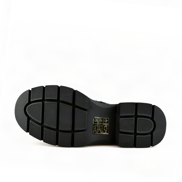 lady's boots synthetic leather black 0162454