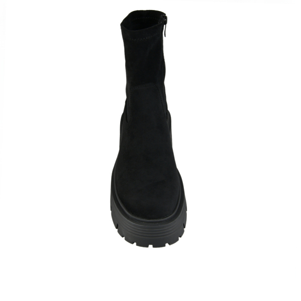 lady's boots textile black 0162411
